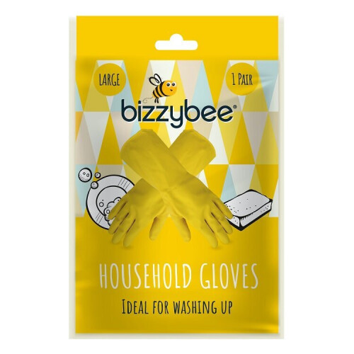 Bizzy Bee Household Gloves Large 10129