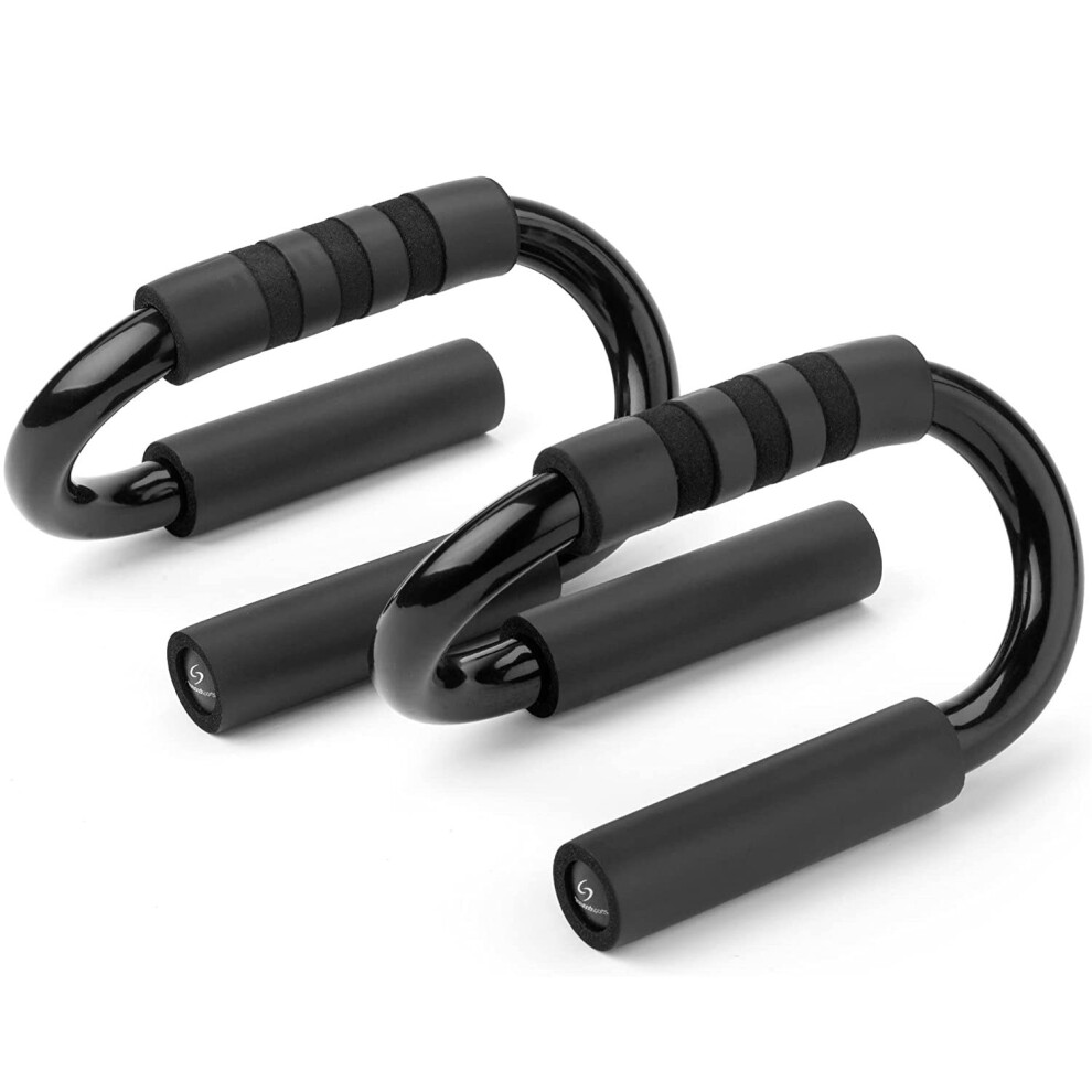 Push Up Bars with Non Slip Foam Grip Handles - Versatile Workout Stands for Home Gym Workout 