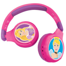 Lexibook 2-in-1 Princess Bluetooth Headphones | Wireless & Wired