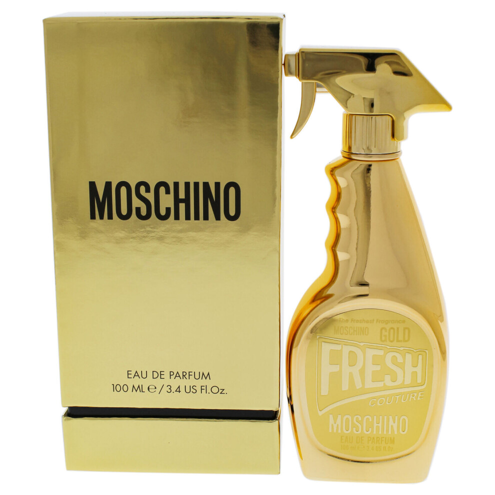 Moschino Gold Fresh Couture by Moschino for Women - 3.4 oz EDP