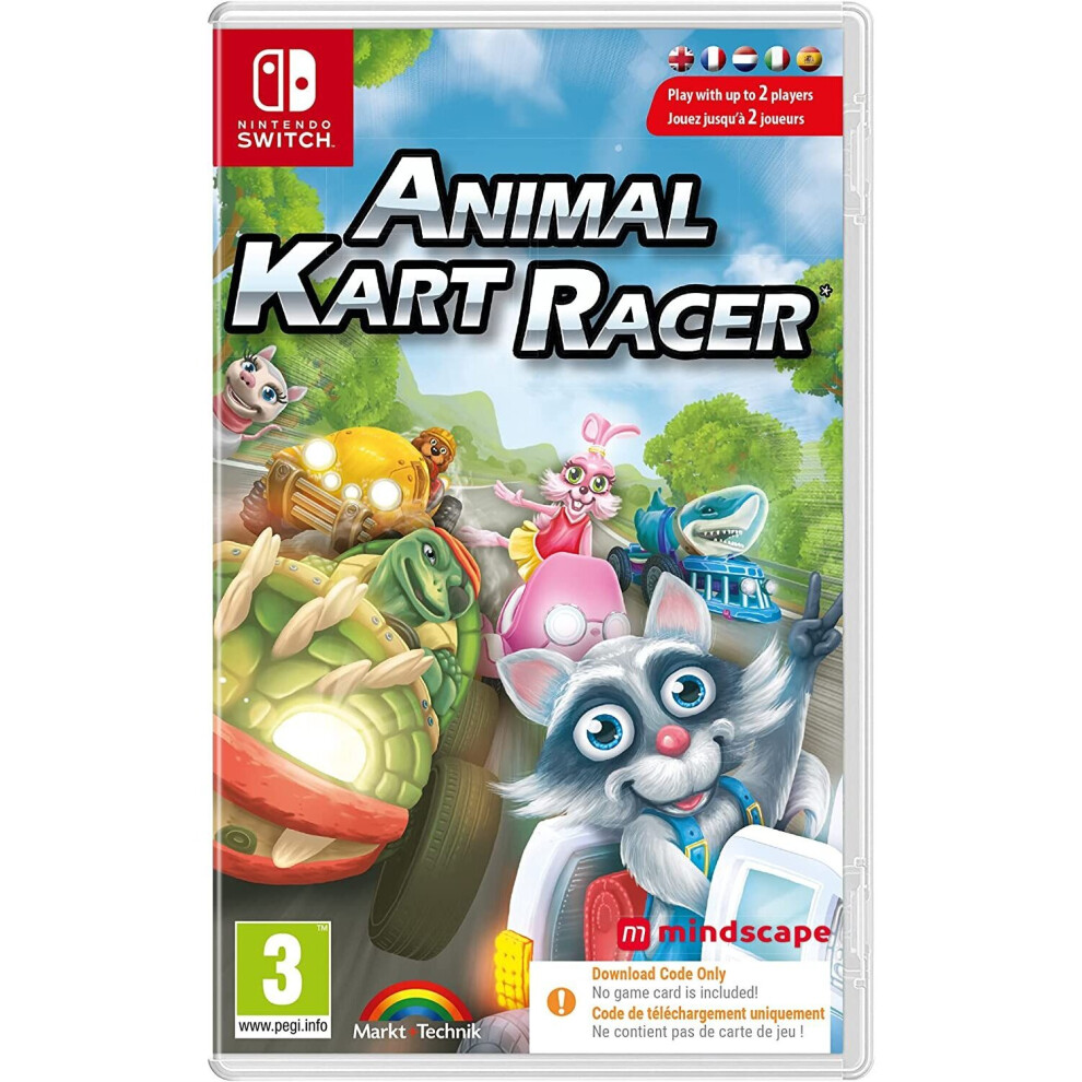 Animal Kart Racer (Code In A Box) (Switch) 8720254990057
