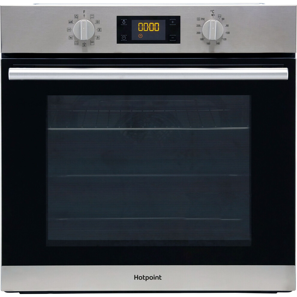 Hotpoint Class 2 SA2844HIX Built In Electric Single Oven - Stainless Steel