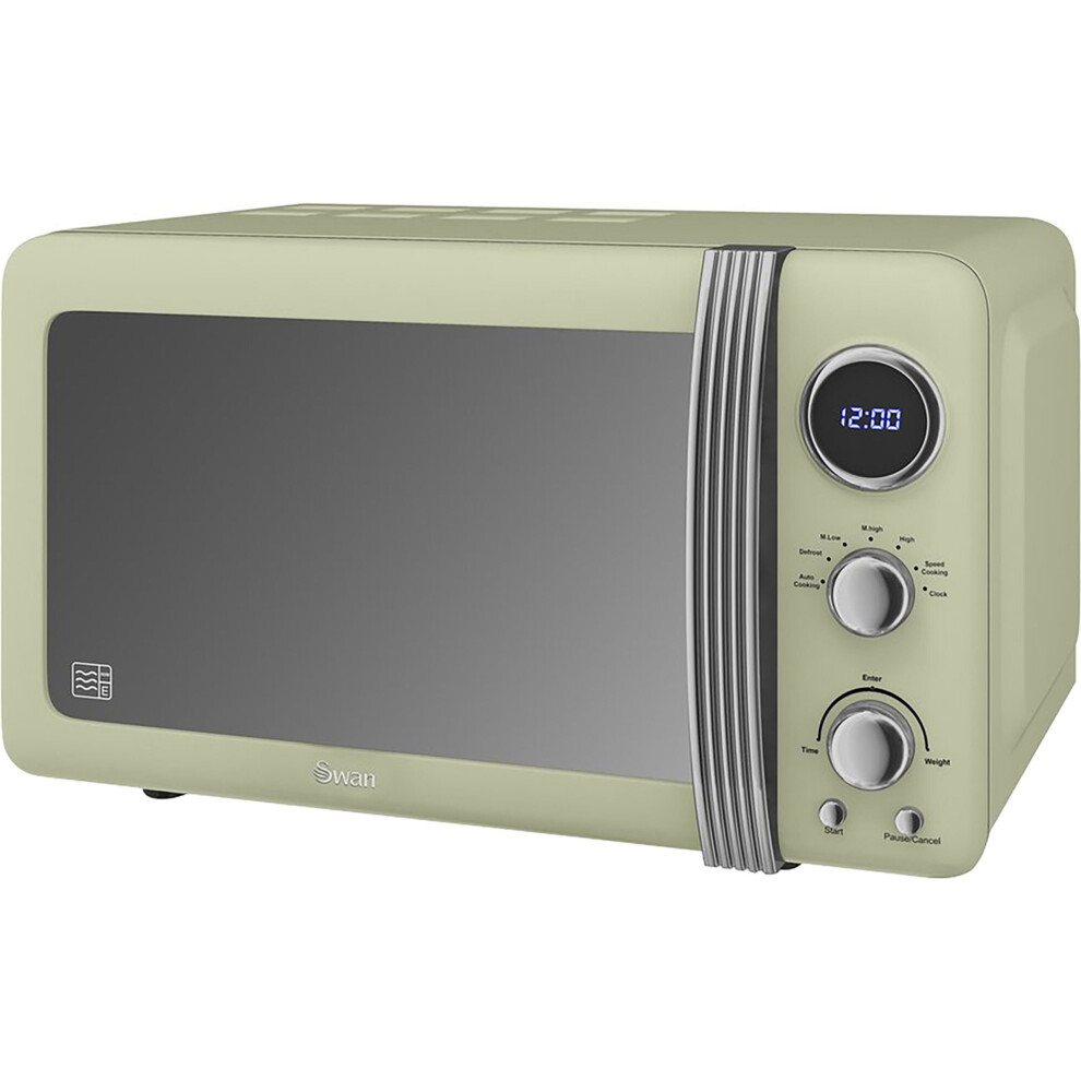 Swan Retro SM22030GN 20 Litre Microwave - Green