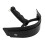 (Black) Horse Sweat Scraper Equestrian (Plastic Hair) 1