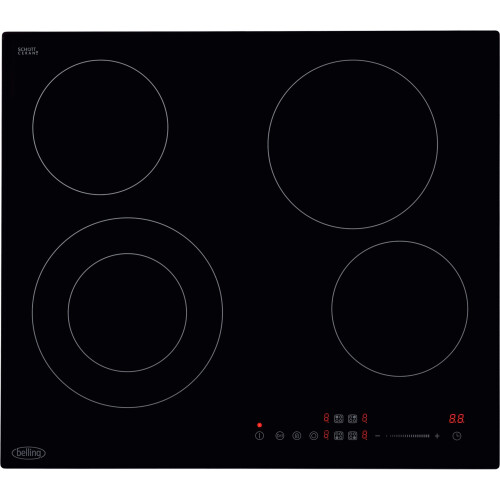 Belling Belling CH602T 59cm Ceramic Hob - Black 1