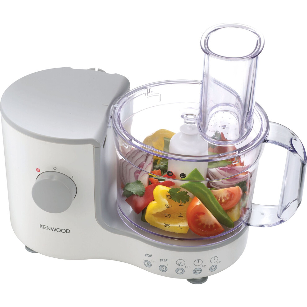 Kenwood FP120A Food Processor With 6 Accessories - White