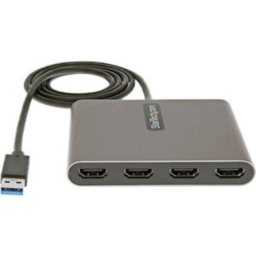 StarTech.com StarTech.com - USB32HD4 - Adattatore da USB 3.0 a 4x HDMI - Convertitore da USB tipo A a HDMI quad 2