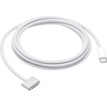 Apple MLYV3ZM/A. Cable Length: 2 M Connector 1: Usb C Connector 2: Magsafe 3 Pro MLYV3ZM/A