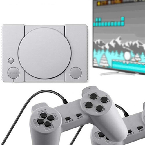 Classic Retro Mini PS1 Game Console Double Battle Game w/ 620 Games