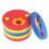 6PCS Adjustable EVA Foam Inflatable Pool Float Board Baby Swimming Circles Ring 5