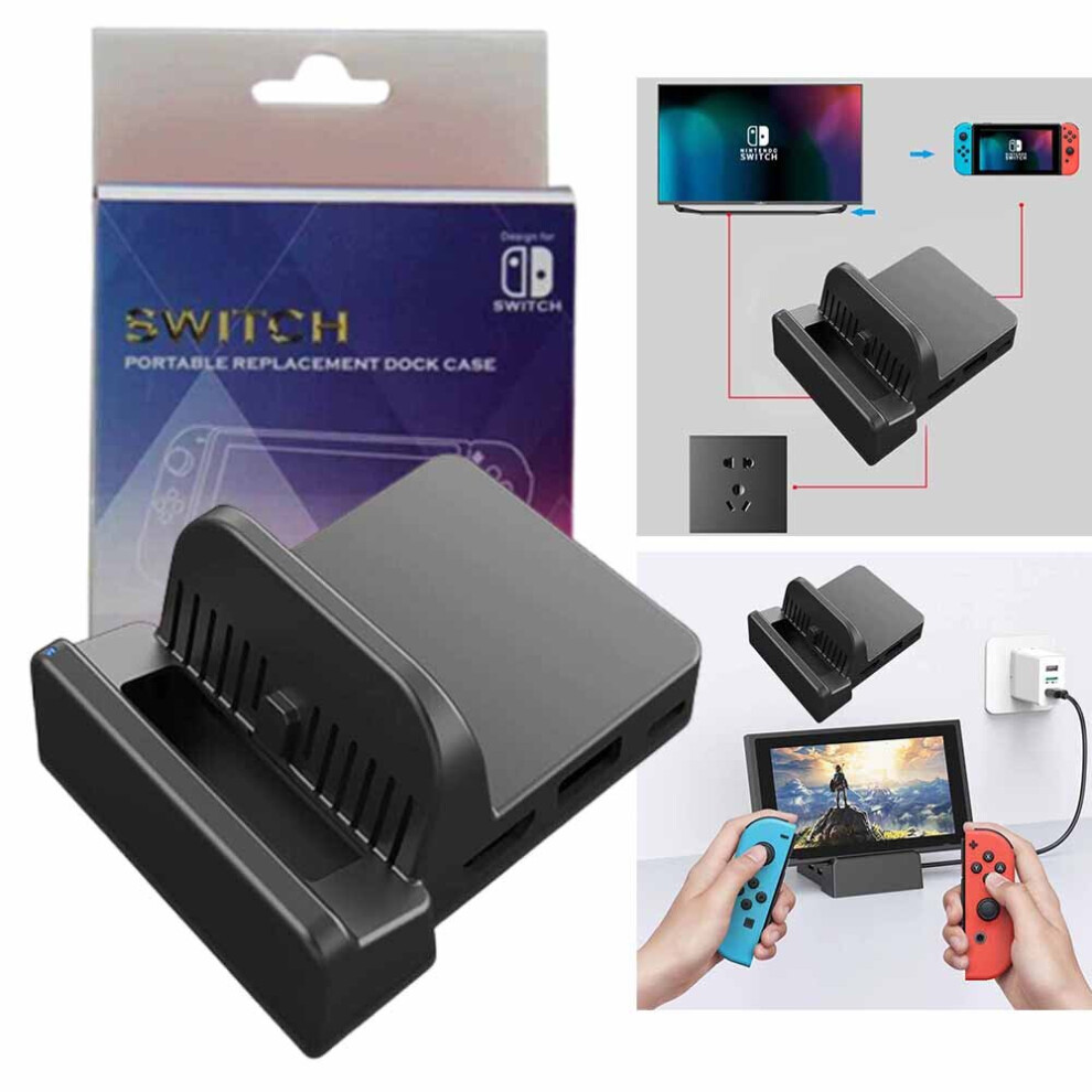 Hdmi Charger Dock Portable Tv For Nintendo Switch Converter 7632472464337