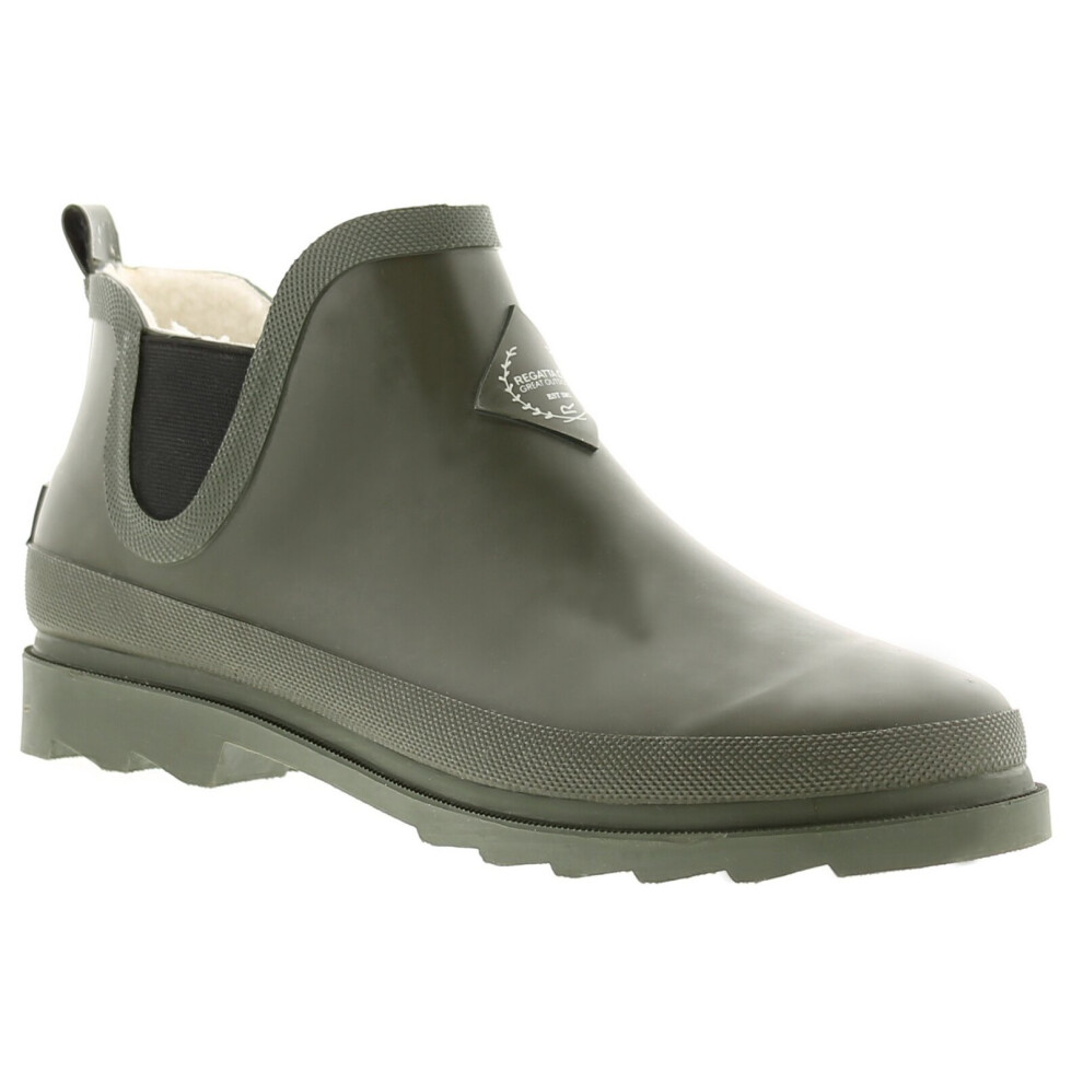 (4 (Adults')) Regatta rg lady hopper cosy womens ladies wellies wellington thyme leaf UK Size