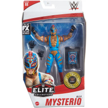 WWE Rey Mysterio Elite Collection Serie 89 Actionfigur 15 cm Poserbar Samlarpresent för 8 år och uppåt