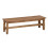 Mercers Furniture Corona 4'0" Bench Solid Wood Mexican Pine Wooden Dining Hallway 3
