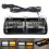 (Amber-White) 16 LED Windshield Strobe Warning Light Adjustable 1