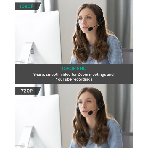 AUKEY Overview Full HD Video 1080p Webcam 2