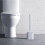 2 Stück Silikon Toilettenbürste mit Halter Deep Clean Brush Full Set 4