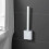 2 Stück Silikon Toilettenbürste mit Halter Deep Clean Brush Full Set 6