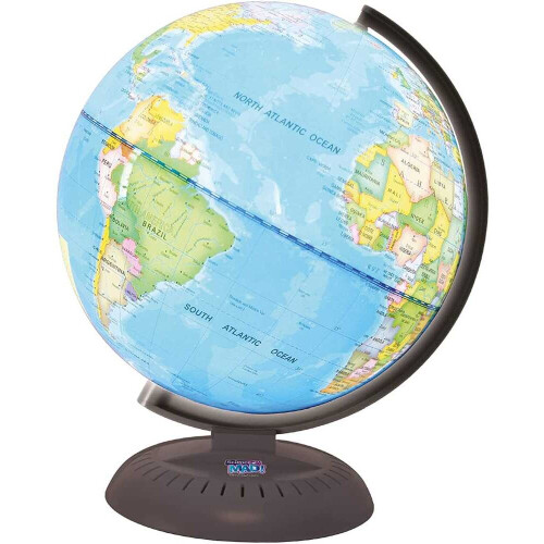 Science Mad Light Up Globe Blue - Board Game