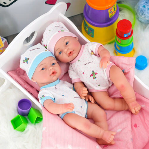 The Magic Toy Shop 14 Anatomically Correct Vinyl Lifelike New Born  Realistic Baby Girl Boy Doll on OnBuy