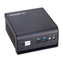 Gigabyte BRIX GB-BMCE-5105 (rev. 1.0) - Barebone - ultracompacte minicomputer - 1 x Celeron N5105 / 2 GHz - RAM 0 GB - UHD Gr