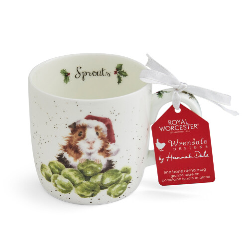 Wrendale Wrendale Sprout Guinea Pig Mug 2