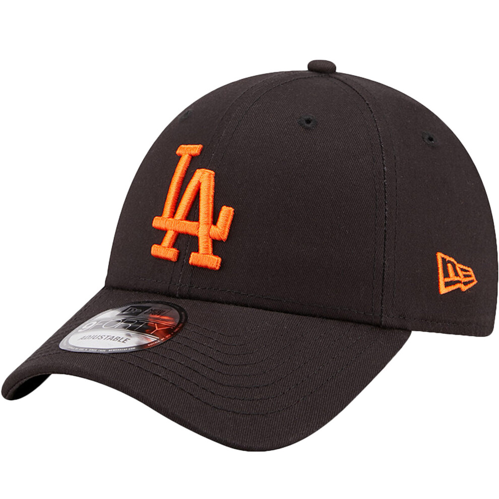 New Era Mens Los Angeles Dodgers MLB 9FORTY Colour Essential Baseball Cap Black