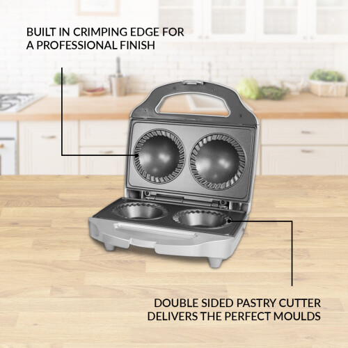 Quest Quest 35970 Double Deep Fill Pie Maker / Crimping Edge & Pastry Cutter 2