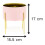 Carousel Pink and Gold Ceramic Cache Plant Pot Planter With Stand 3