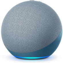 All-new Echo (4th generation) | With premium sound, smart home hub and Alexa | Blue - Refurbished