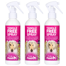 (3 x 250ml) Pretty Pooch Dog Detangling Spray Cruelty Free