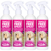 (4 x 250ml) Pretty Pooch Dog Detangling Spray Cruelty Free