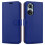 (Blue) iCatchy for Honor 50 Leather Wallet Case 1