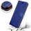 (Blue) iCatchy for Honor 50 Leather Wallet Case 6
