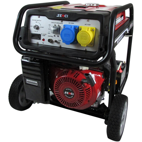 Senci SC9000-II Frame Mounted Petrol Generator 8kw