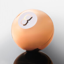 Global Gizmos 51329 Rose Gold Magic 8 Ball / Fun Question & Answer Game