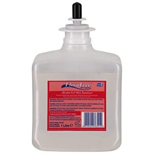 Deb Florafree Alcohol Gel 1000ml Bottle (Single bottle)