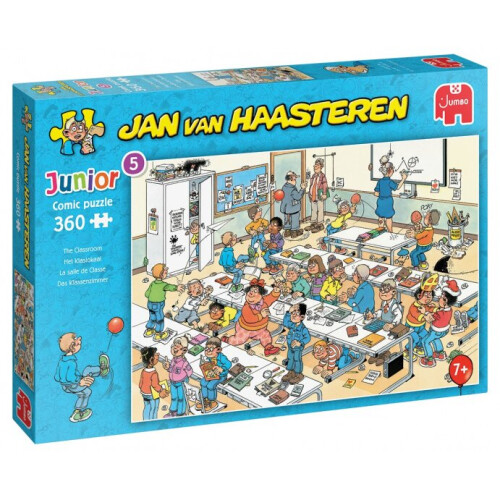 Jan Van Haasteren Jigsaw Puzzle Jan Van Haasteren The Classroom 360 Pieces