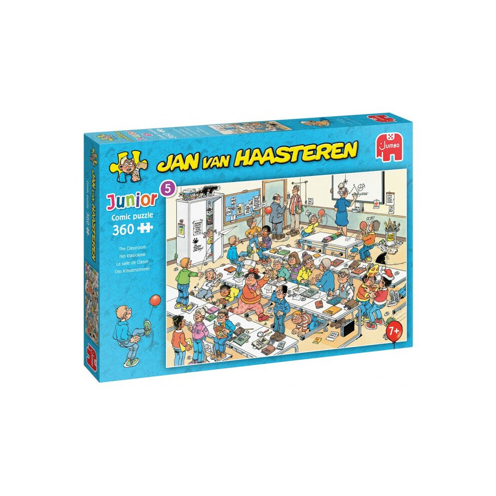 Jan Van Haasteren Jigsaw Puzzle The Classroom 360 Pieces