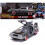 Jada Car Back To The Future 3 Delorean 1:24 Die-Cast Silver 2