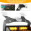 (Green   ) 12V18LED Car Warning Strobe Lights With SuctionCup 3