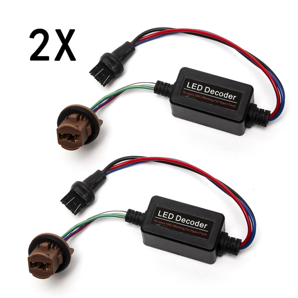 (1 Pair) 7443 Error Canceller Load Resistor Flash Decoder 647297373563