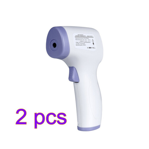 (2PCS) Portable Non-contact infrared forehead thermometer