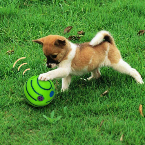 Wobble Wag Giggle Ball Παιχνίδι εκπαίδευσης κατοικίδιων ζώων με αστείο ήχο 2