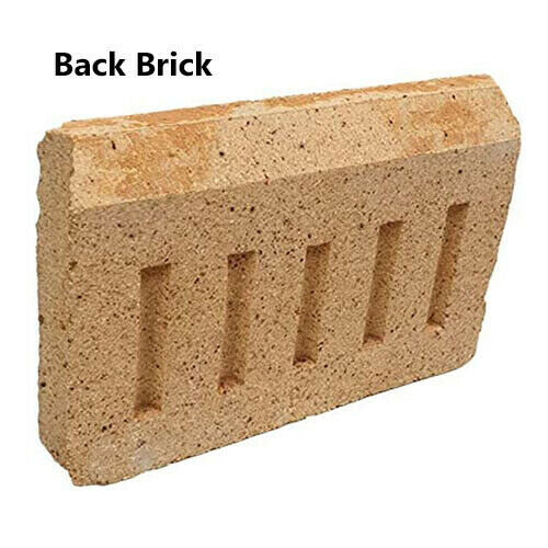 (8 inch back brick) Fire Brick Sets Side & Back Bricks Coal Saver