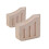 (side brick pair) Fire Brick Sets Side & Back Bricks Coal Saver 1