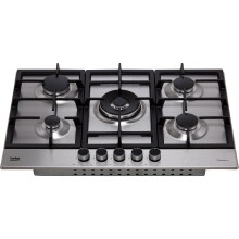 Beko HIAW75225SXE 75cm Gas Hob - Stainless Steel