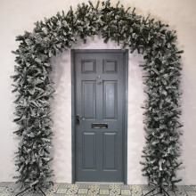 Premier 2.4m/8ft Flocked Christmas Tree Arch