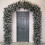 Premier 2.4m/8ft Flocked Christmas Tree Arch 1