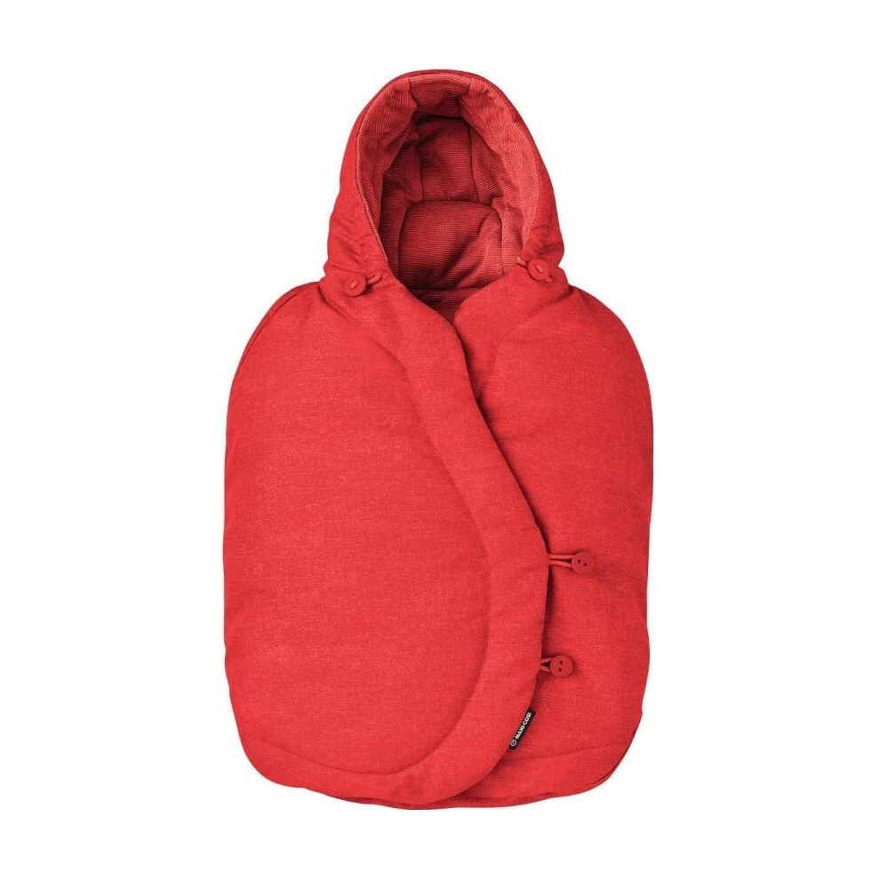 Maxi-Cosi Winter Footmuff for Baby Car Seats, Nomad Red